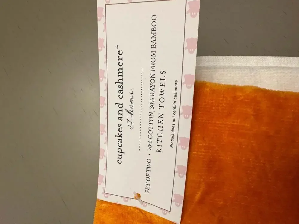 Cupcakes and Cashmere Halloween Ghost & Pumpkin Kitchen Towels